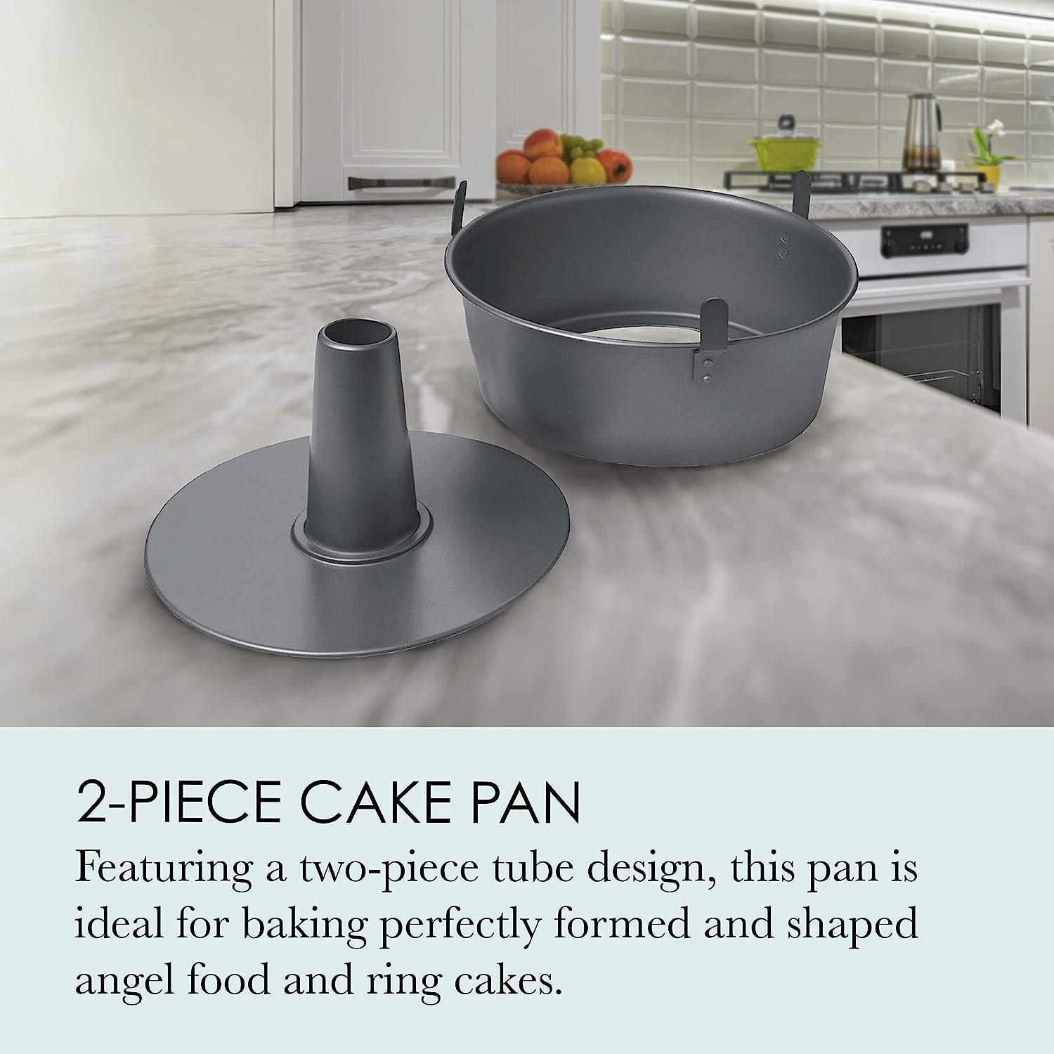 Buy Chicago Metallic 5233128 Professional Non-Stick 3-Piece Round Cake Pan  Bakeware Set, Black Online at Low Prices in India - Amazon.in